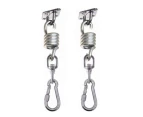 2 Pcs Hammock Swivel Hook Snap Stainless Steel Porch Swing Spring Hanging Kit