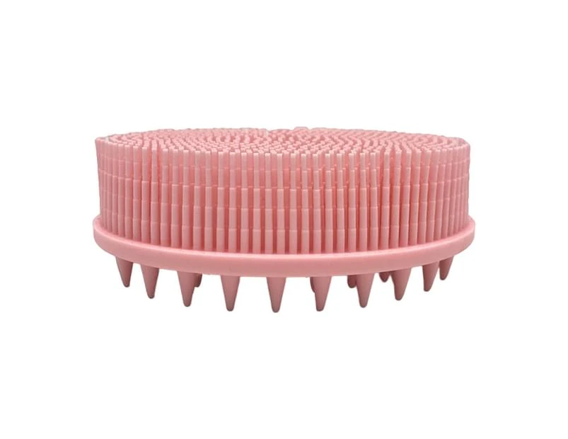 Bath Brush Soft Bristles Hanging Hole Design Non-Irritation Multipurpose Remove Dead Skin Silicone Bath Massage Scrubber Body Cleaning Brush Home Supplies