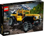 LEGO 42122 Technic Jeep Wrangler 4x4 Toy Car, Off Roader SUV Model Building Set