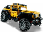 LEGO 42122 Technic Jeep Wrangler 4x4 Toy Car, Off Roader SUV Model Building Set