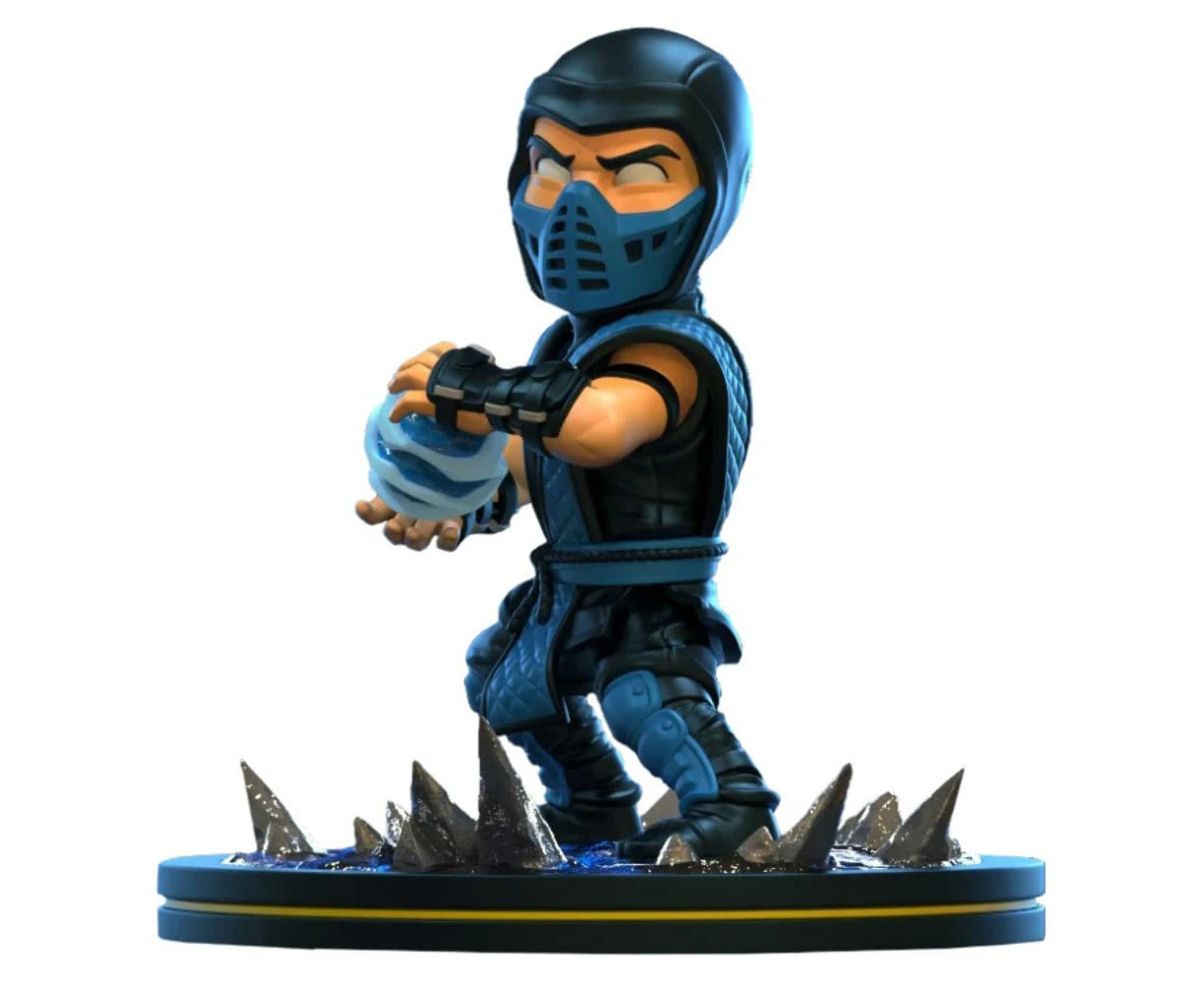 Quantum Mechanix Q-fig Mortal Kombat - Sub-zero Action Figure, 4-inch Height