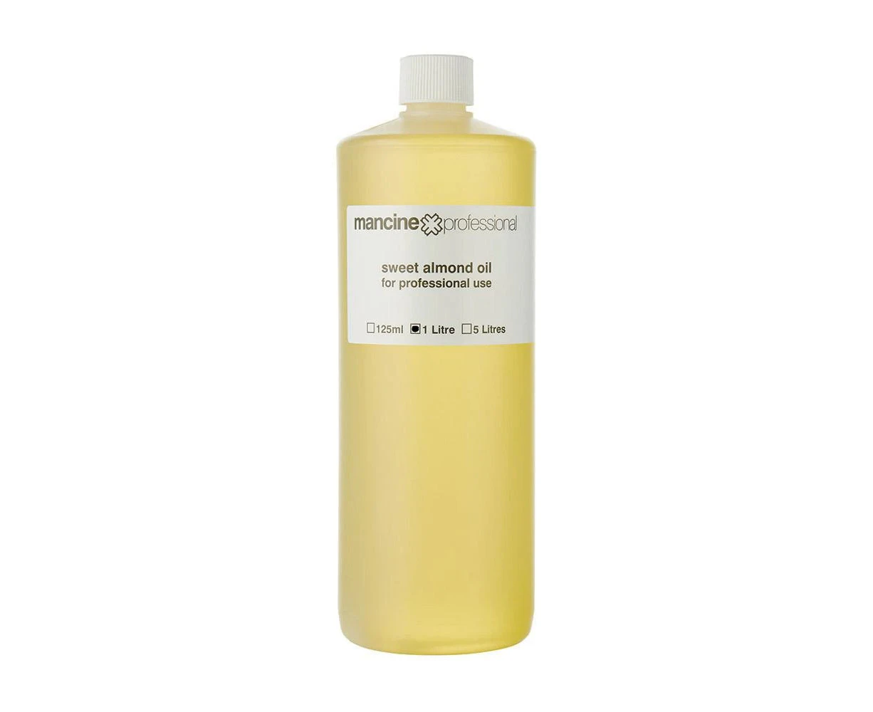 Mancine Sweet Almond Massage Oil 1 Litre