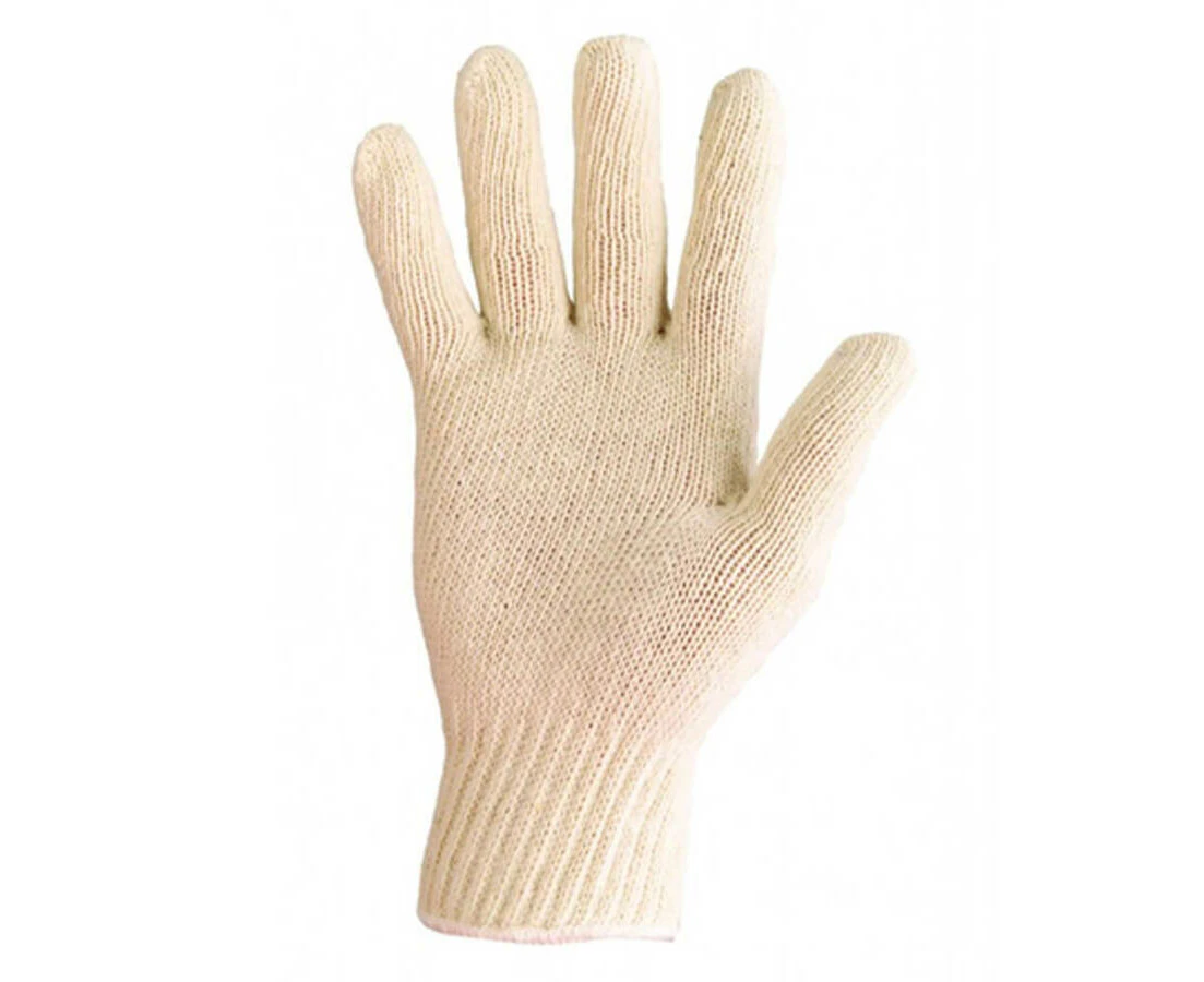 Heat Resistant Polycotton Liner Gloves - Large 1 pair by Pro Val