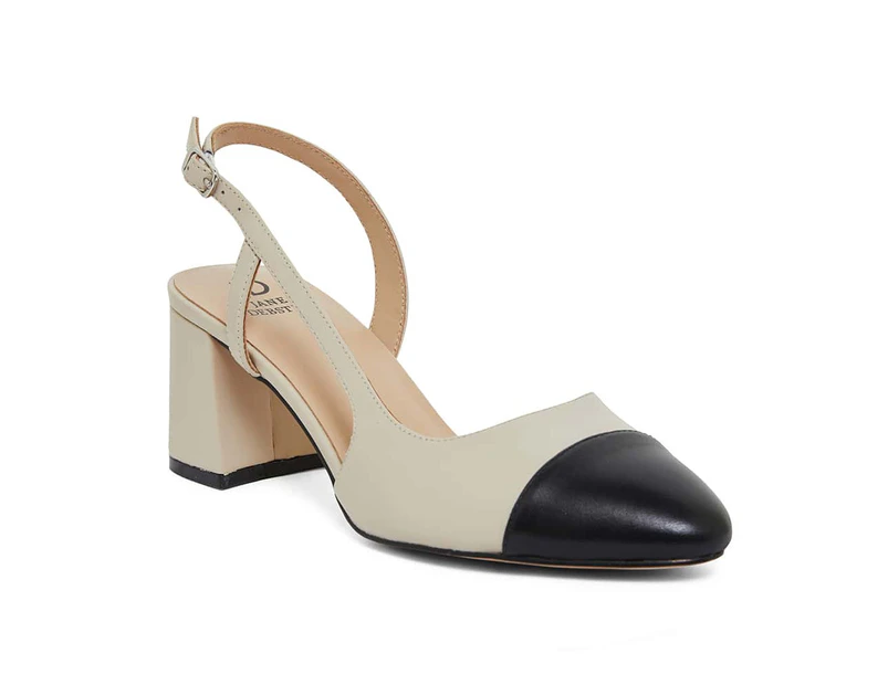 Womens Footwear Jane Debster Chapter Black Glove/Ivory Pump