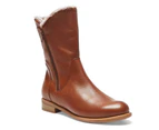 Womens Footwear Sandler Baldwin Mid Brown Glove Boot