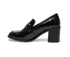 Womens Footwear Sandler Sabrina Black Patent Loafer