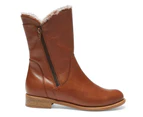 Womens Footwear Sandler Baldwin Mid Brown Glove Boot