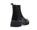 Womens Footwear Ravella Cloudy Black Shiny Boot