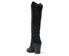 Womens Footwear Ravella Rocco Black Smooth Boot