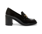 Womens Footwear Sandler Sabrina Black Patent Loafer