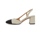 Womens Footwear Jane Debster Chapter Black Glove/Ivory Pump