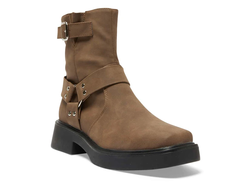 Womens Footwear Ravella Ethan Brown Nubuck Boot