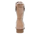 Womens Footwear Sandler Baldwin Taupe Glove Boot