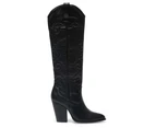 Womens Footwear Ravella Rocco Black Smooth Boot