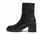 Womens Footwear Sandler Damon Black Glove Boot