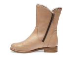 Womens Footwear Sandler Baldwin Taupe Glove Boot