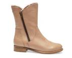 Womens Footwear Sandler Baldwin Taupe Glove Boot