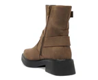 Womens Footwear Ravella Ethan Brown Nubuck Boot