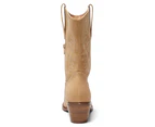 Womens Footwear Ravella Saloon Camel Micro Boot