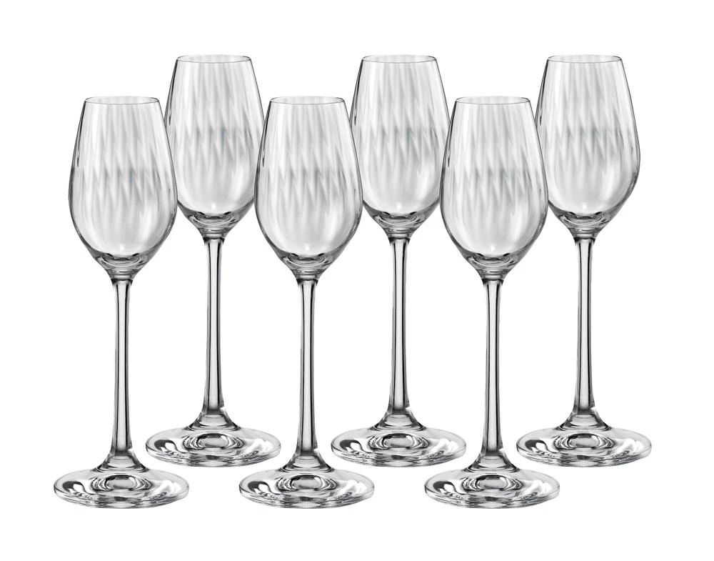 Waterfall Liqueur Glass, Set of 6 - 60mL