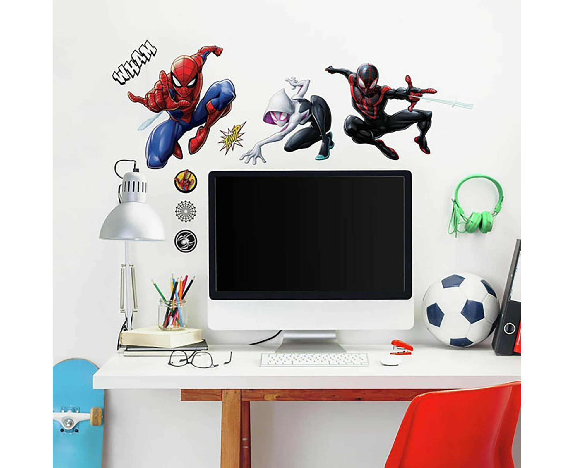 Spider-Man Miles Morales Wall Decals - Multicoloured