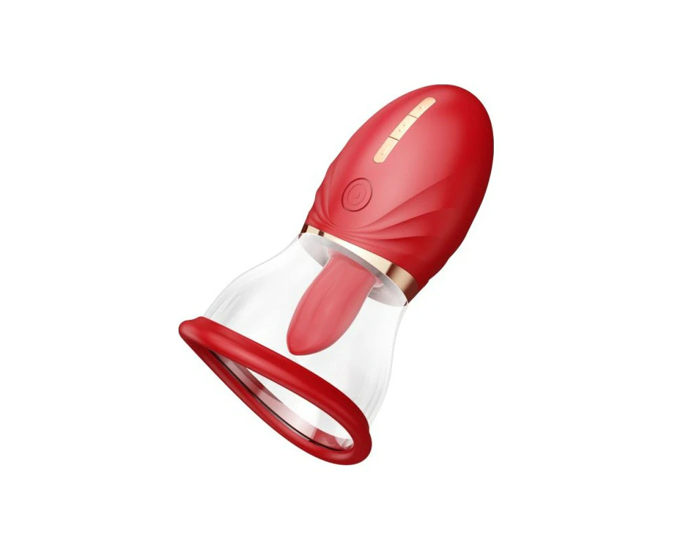 Luvpump Magic Tongue Pussy Pump,  Red