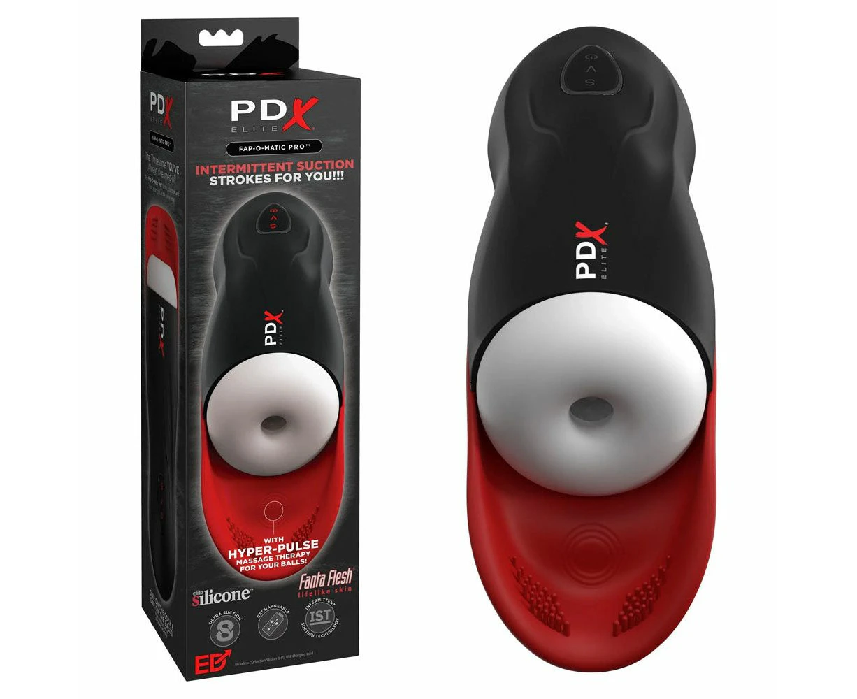 Pdx Elite Fap O Matic Pro Usb Rechargeable Sucking Masturbator The Ultimate Hands Free Pleasure For Men Intense Stimulation For Explosive Ecstasy Blac