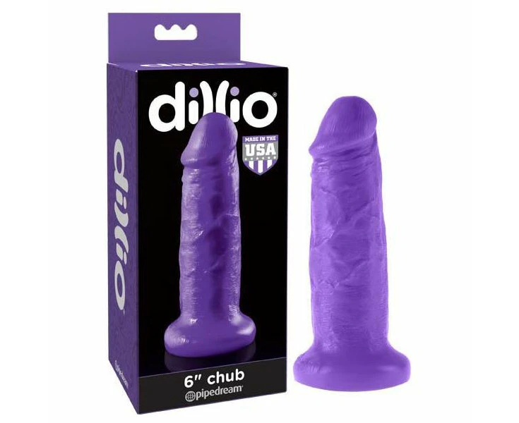 Pipedream Dillio 6'' Chub Realistic Dildo Model D6c 001 For All Genders Intense Pleasure Seductive Black