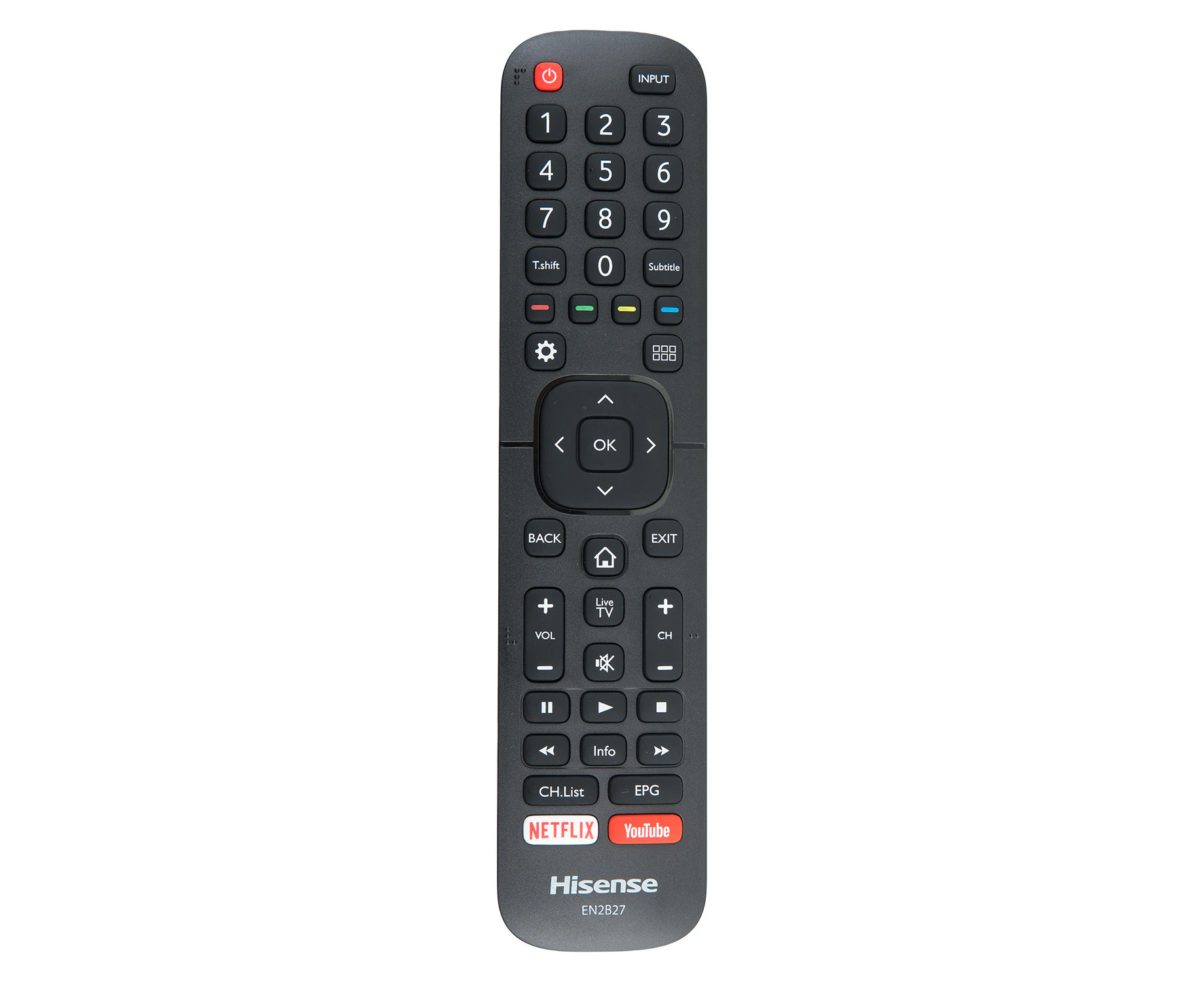 Hisense TV Remote Control - T178581 and EN2B27