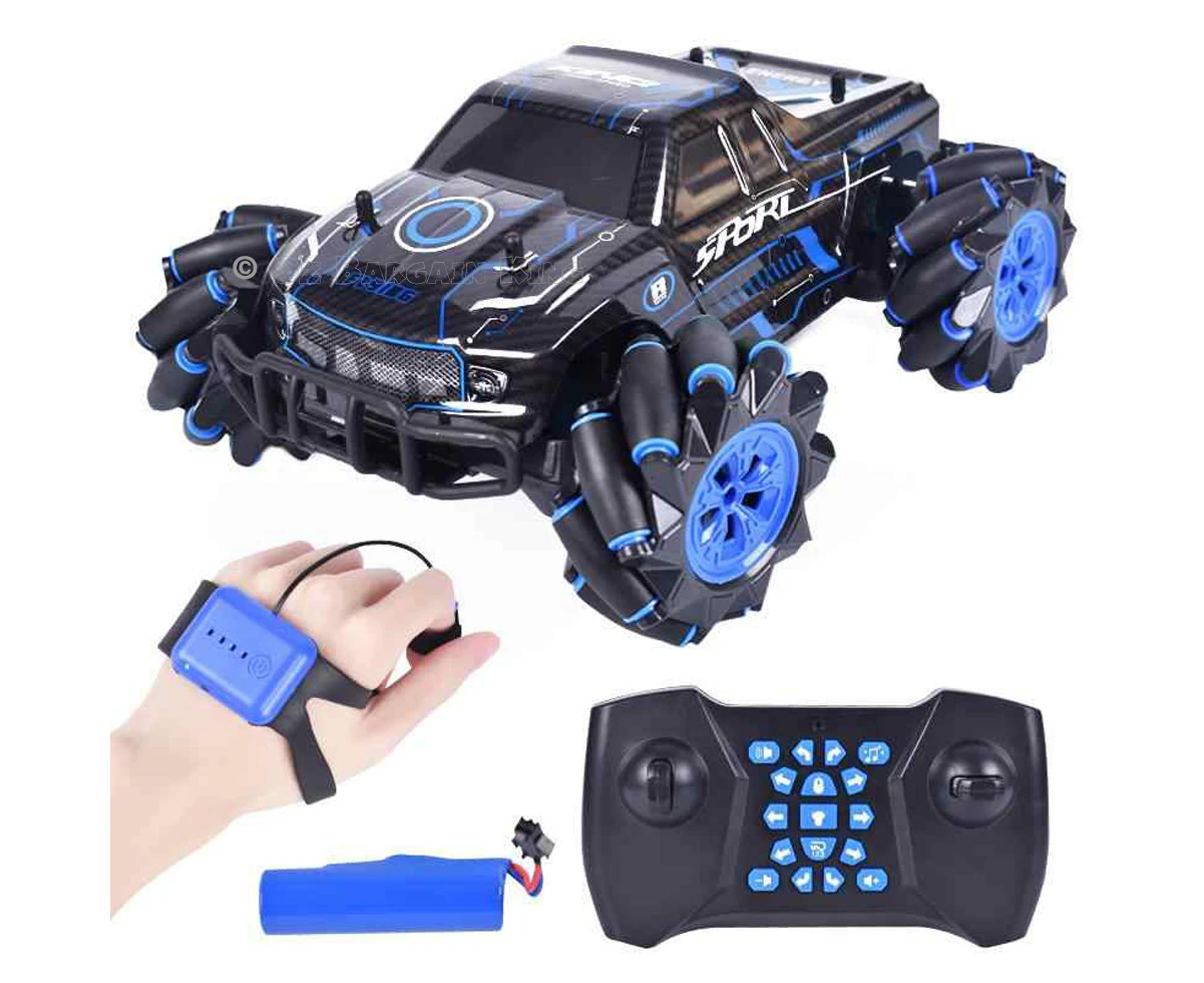 Gesture Sensing Remote Control 4WD Stunt Car 2 Control Modes Big RC Drift Racing Car Kids fast race RTR Toy High Speed New Battery 2.4GHz present Gift idea