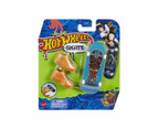 Hot Wheels Toy Skateboard Skateboard With Finger Shoes, Assorted Models, 5 Years (Mattel Hgt46) - Gift Toy for Kids