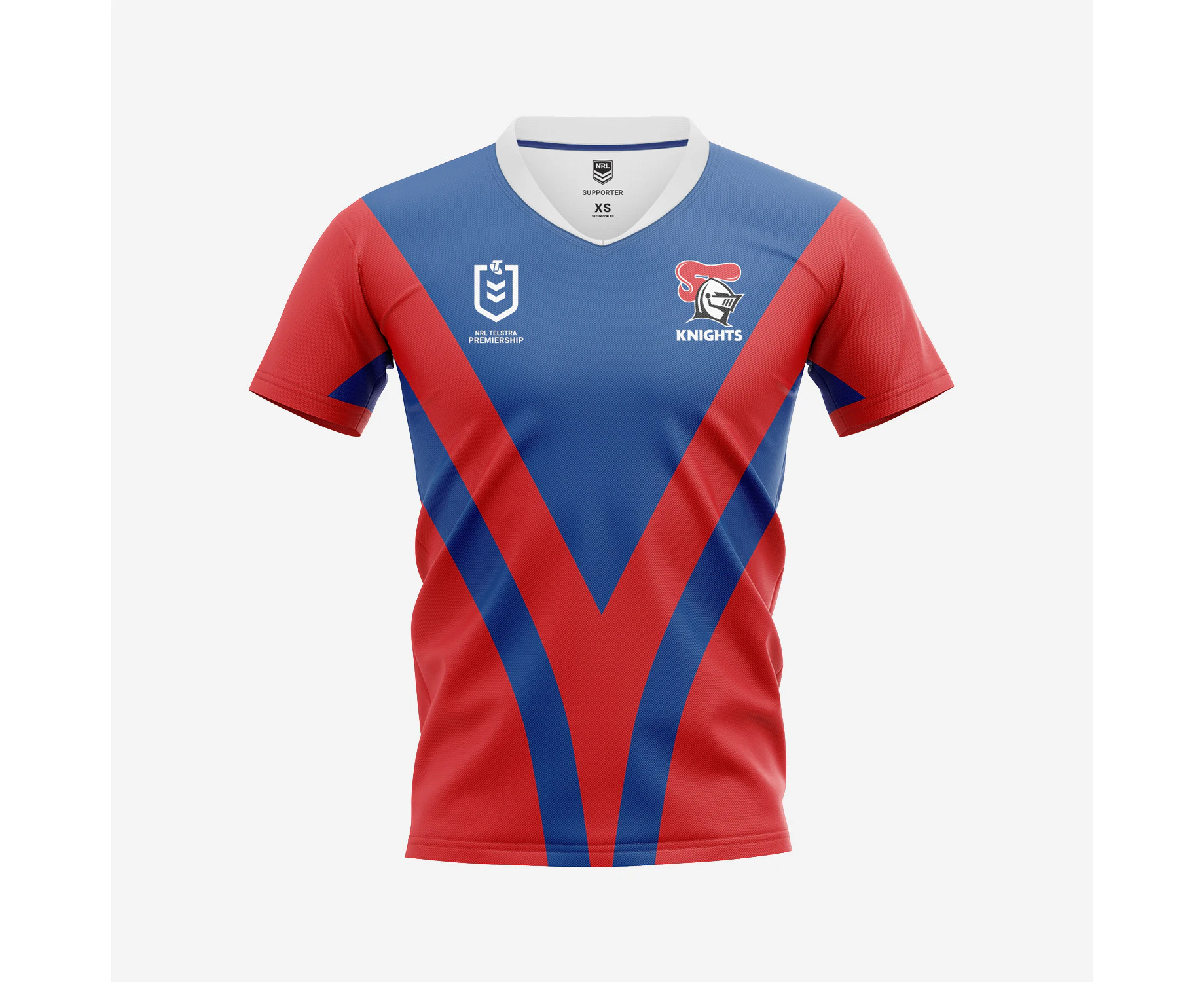 NRL Newcastle Knights Adult Supporter Jersey