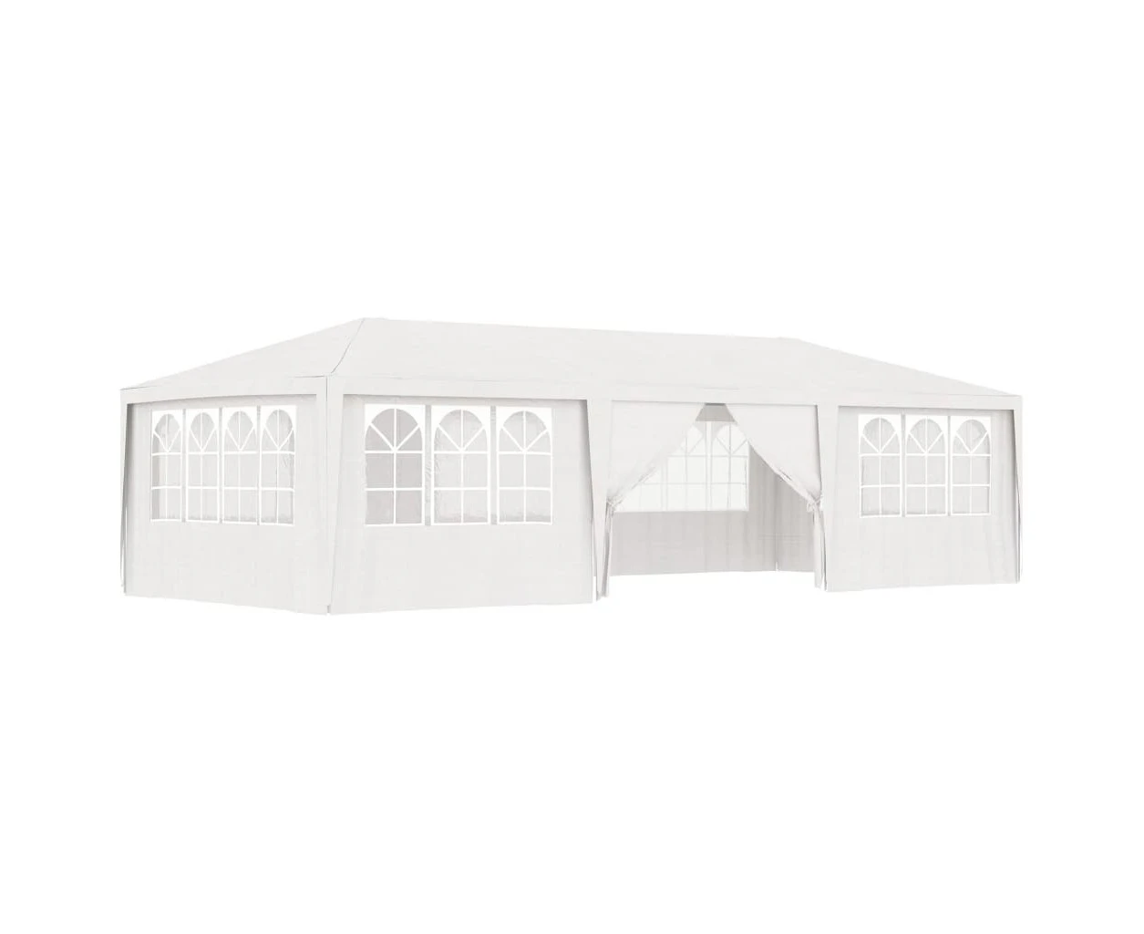 4x9m Gazebo Party Wedding Tent Outdoor Marquee Party White With Side Walls Event