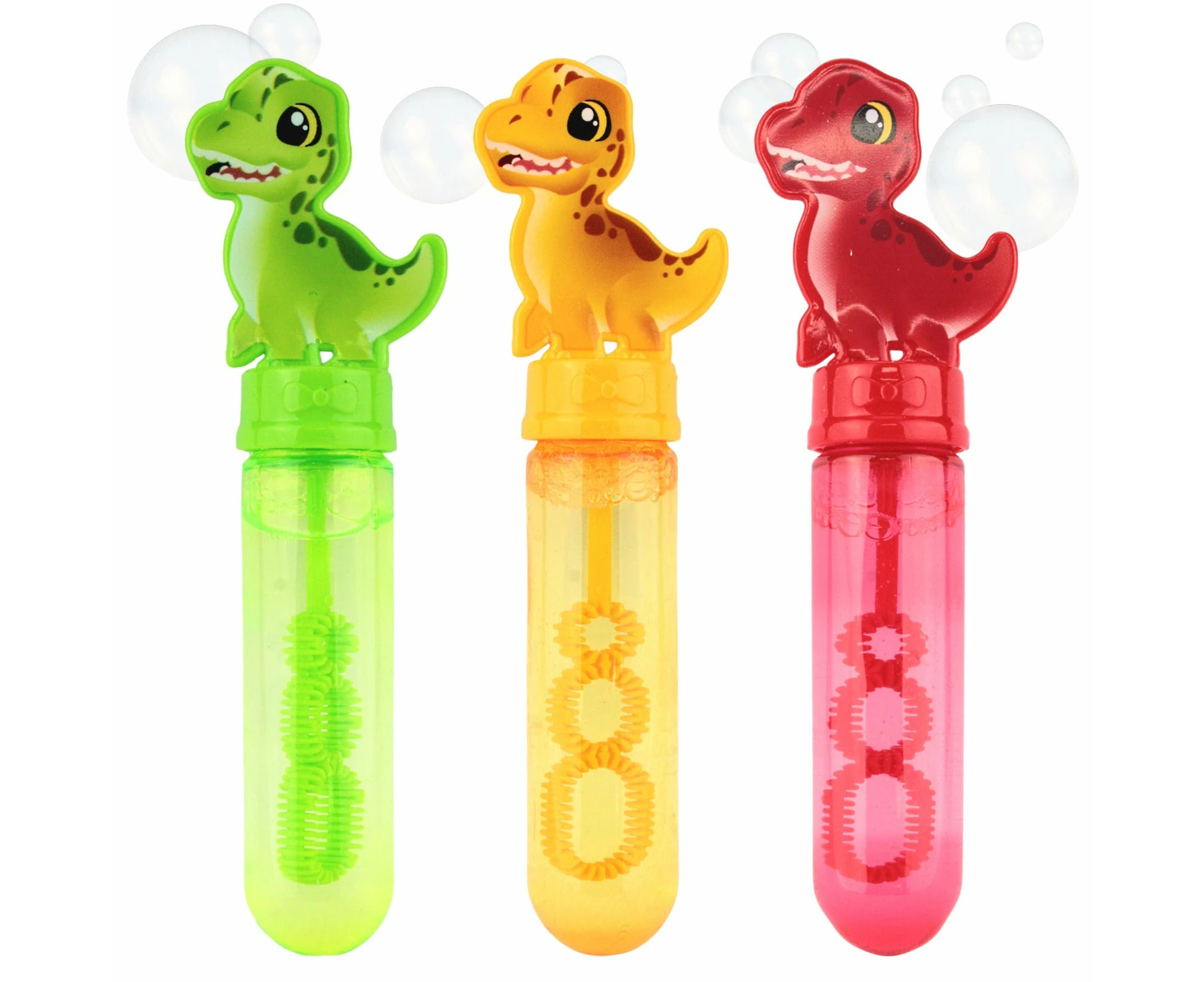 Pack of 3 Baby Dino Bubble Tubes