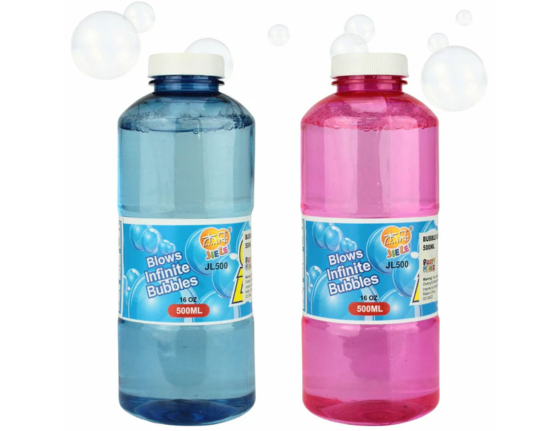 Bubble Liquid Refill 500ml Assorted