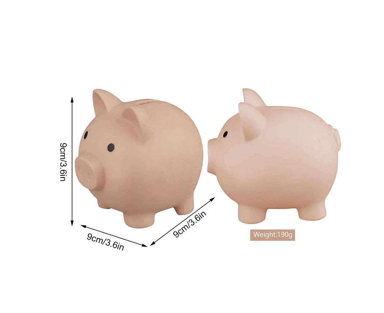 Piggy Bank For Boys CutePiggy Bank Coin Bank For Girls And Boys Medium Size Cute Piggy Banks For Coin Storage Practical flesh color