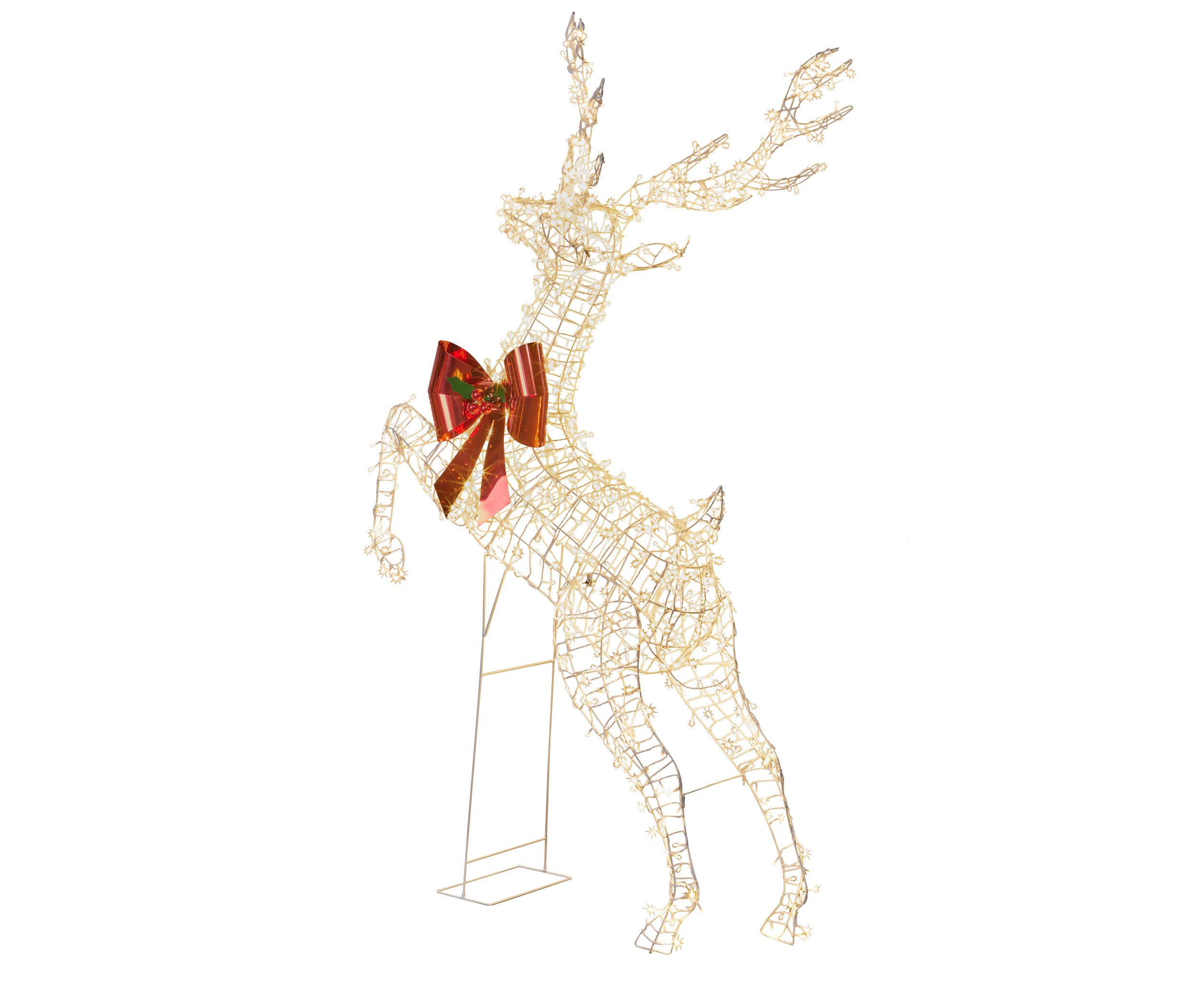 Full Light Rearing Reindeer w/ 800 Twinkle Lights Indoor/Outdoor 206cm