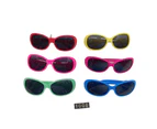 Unisex Kids Sunglasses Boy Girls Square Frame Sun Glasses Blue