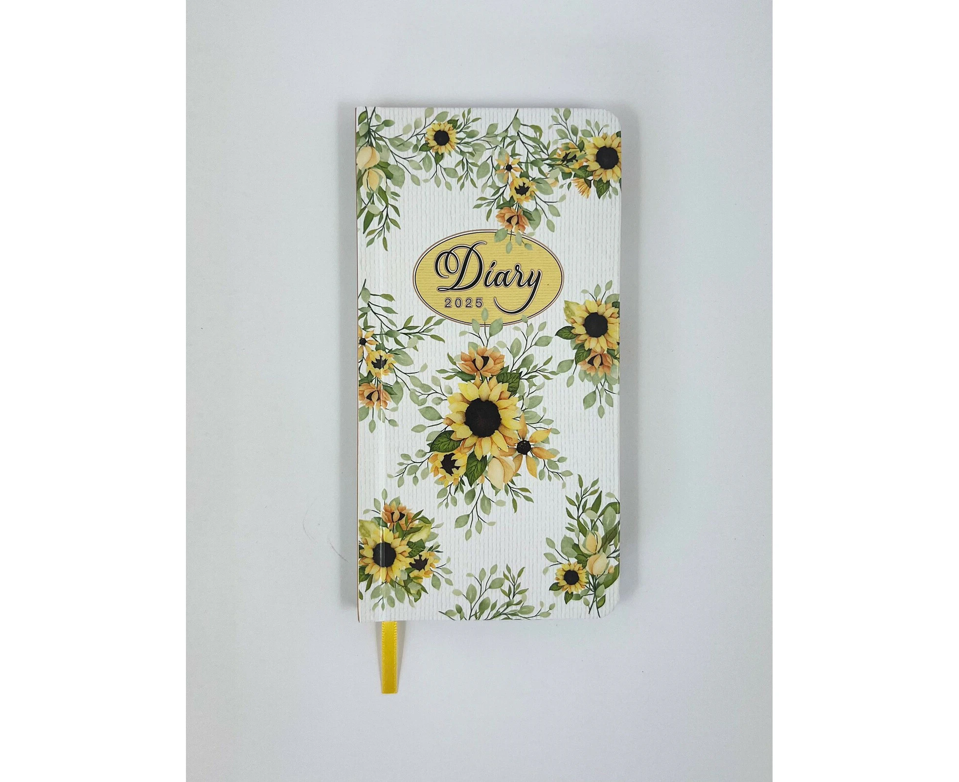 2025 Diary Fashion Slim Week to View Sunflowers, OzCorp D805