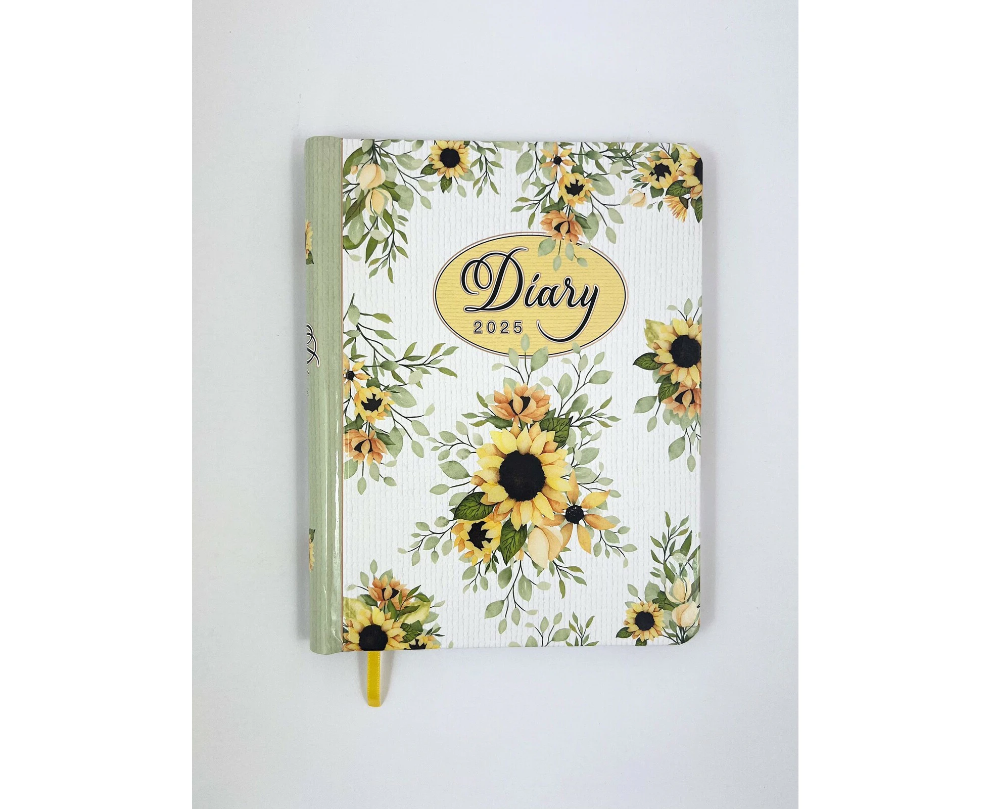 2025 Diary Fashion A5 Week to View Spiral Sunflowers, OzCorp D813