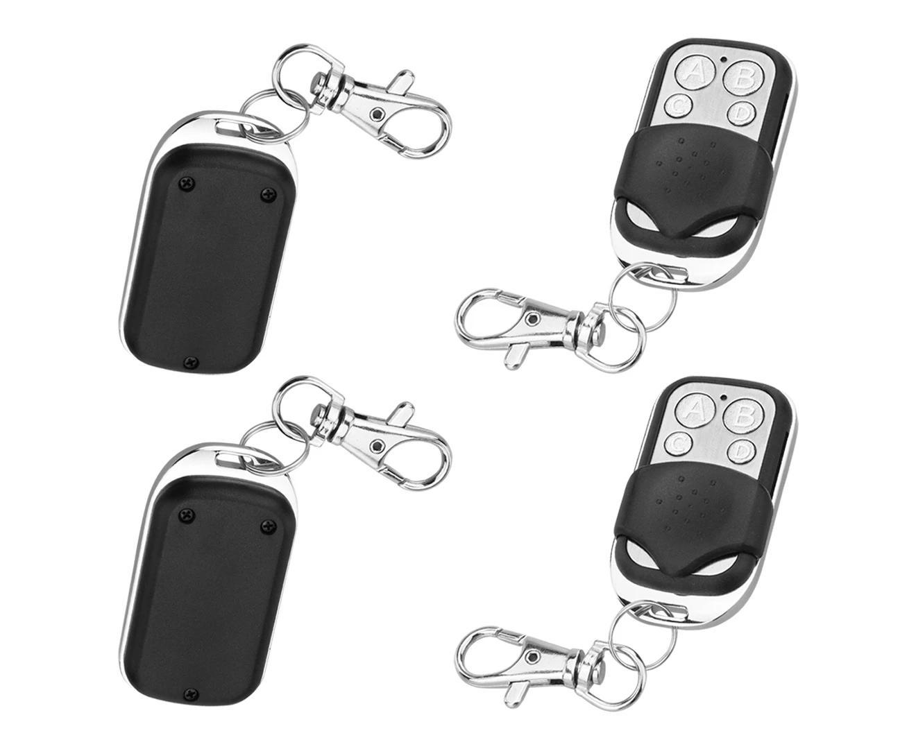 4X Garage Door Opener Remote with Keychain, Replacement for LiftMaster/Chamberlain/Craftsman Garage Door Opener Remote 433Mhz