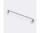 Towel rail without drilling Black Matt Bathroom towel rail Self-adhesive Bath towel rail Stainless steel Shower towel rail