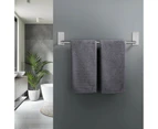 Towel rail without drilling Black Matt Bathroom towel rail Self-adhesive Bath towel rail Stainless steel Shower towel rail