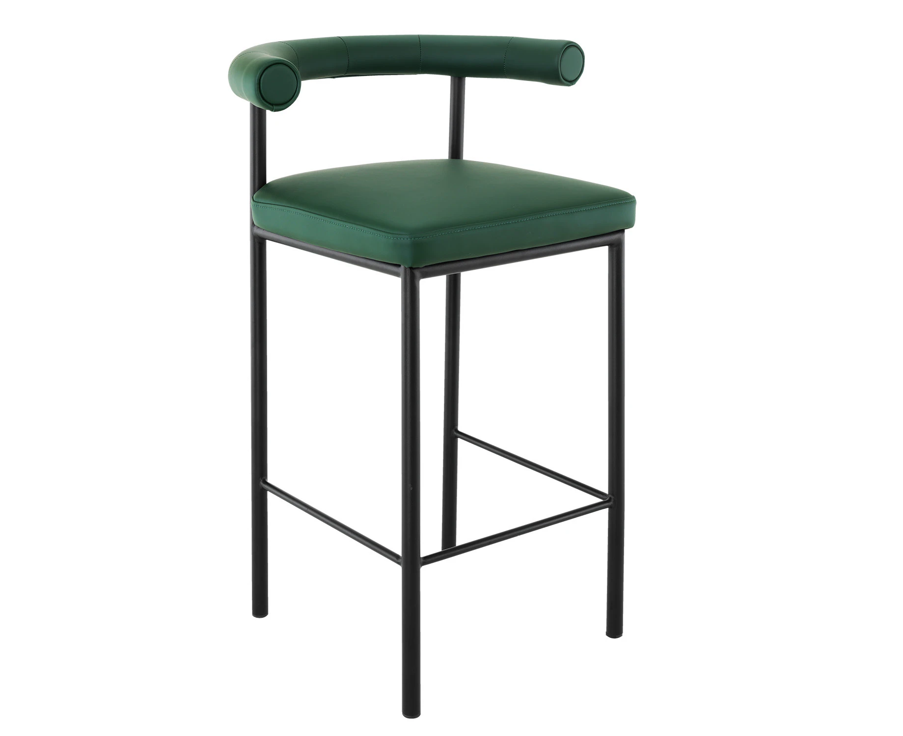 Sarantino Cedric Kitchen Bar Stool - Green