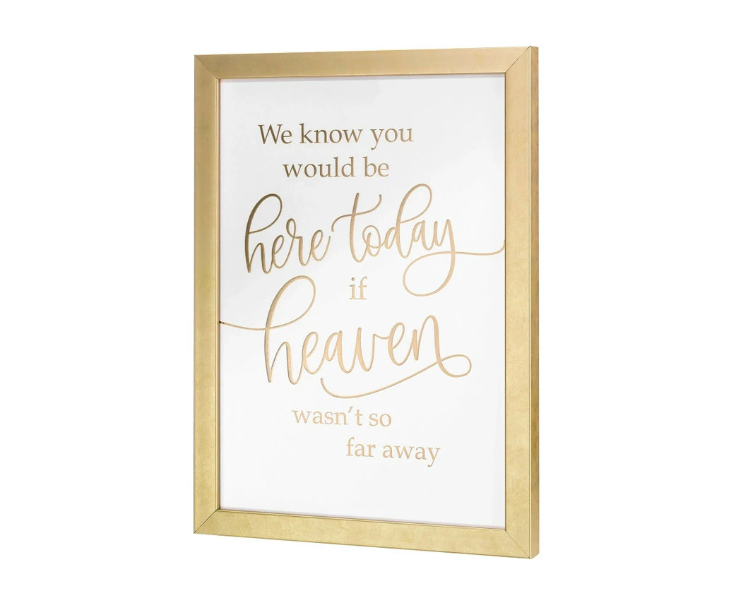 Wedding Memorial Sign Heaven Deceased Memory Table Decoration Sympathy Gift