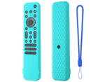 Slim Silicone Case for RMF TX810U Remote Control Pouch Anti-dirt Sleeves - Blue