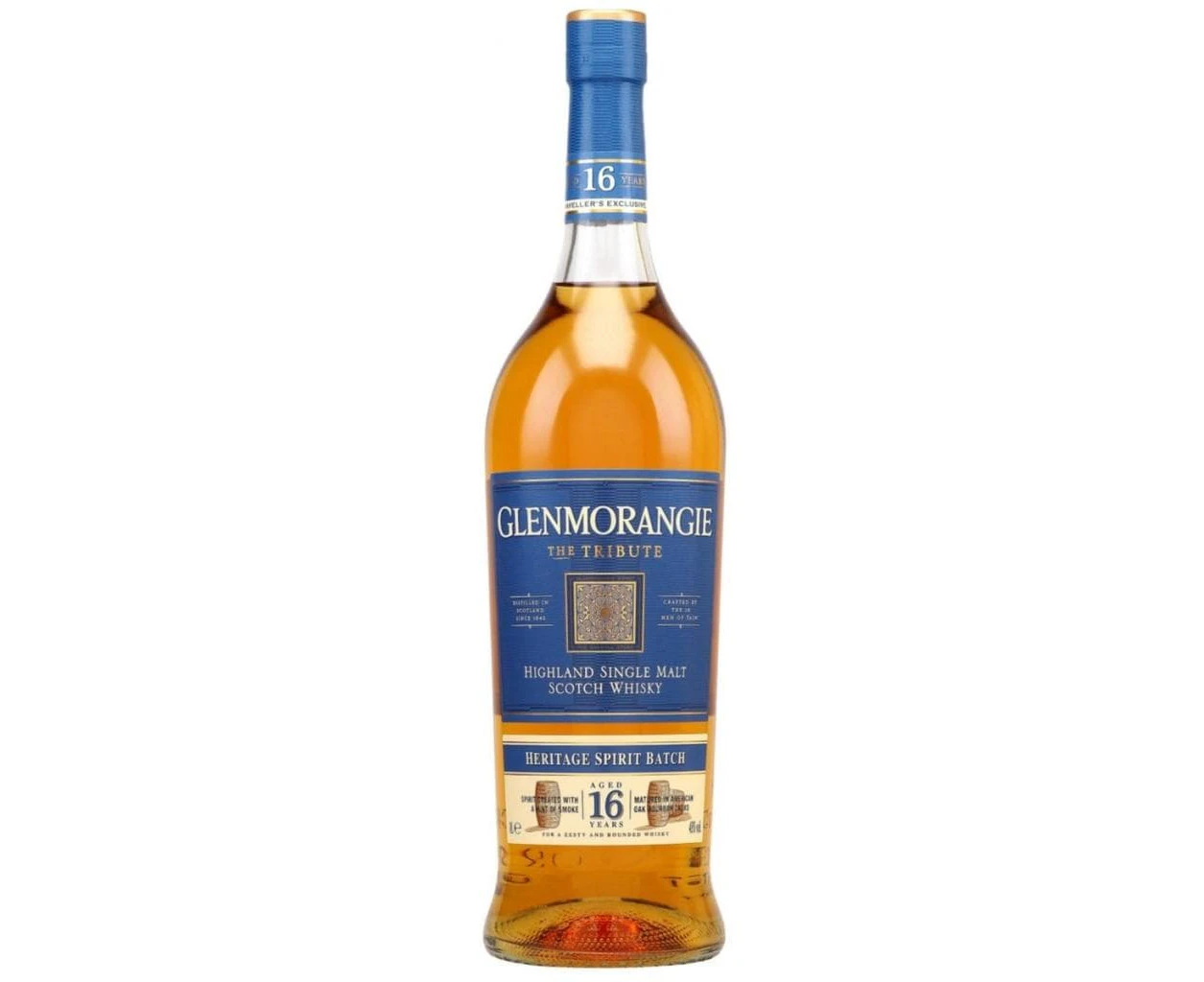 GLENMORANGIE THE TRIBUTE 16 YEAR OLD OLD SINGLE MALT 43% 1LT