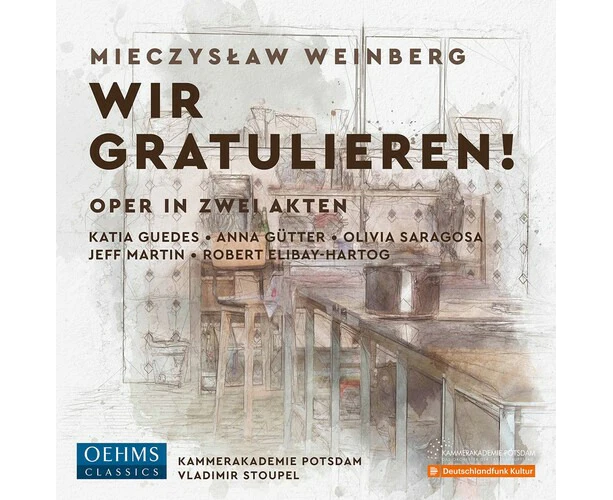 Guedes  Gutter  Saragosa  Martin  Elibay-Hartog  Kammerakademie Potsdam  Stoupel - Wir Gratulieren  [COMPACT DISCS] 2 Pack USA import