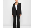 90's Power Shoulder Blazer - Lily Loves - Black