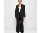 90's Power Shoulder Blazer - Lily Loves - Black